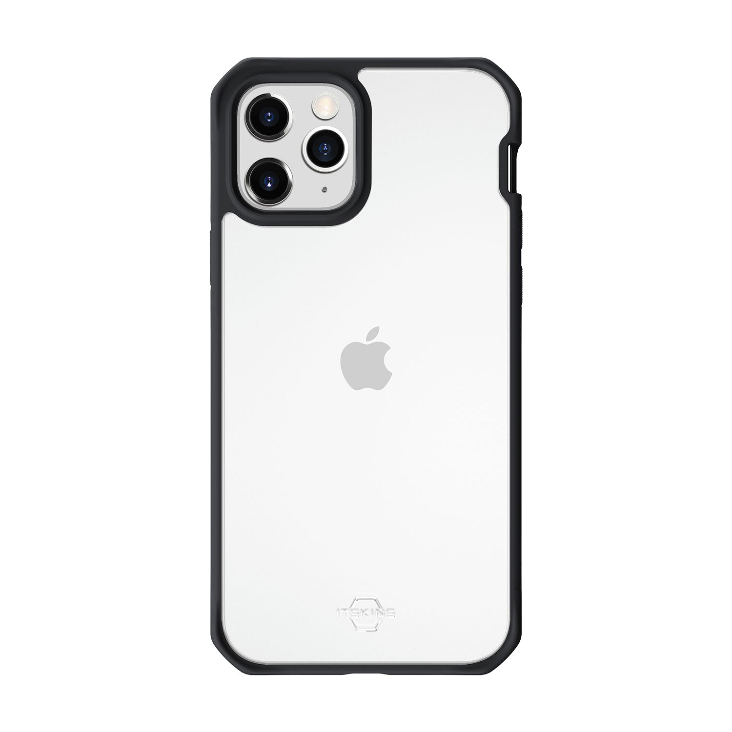 ITSKINS Hybrid Solid Black for iPhone 12 Pro Max Case
