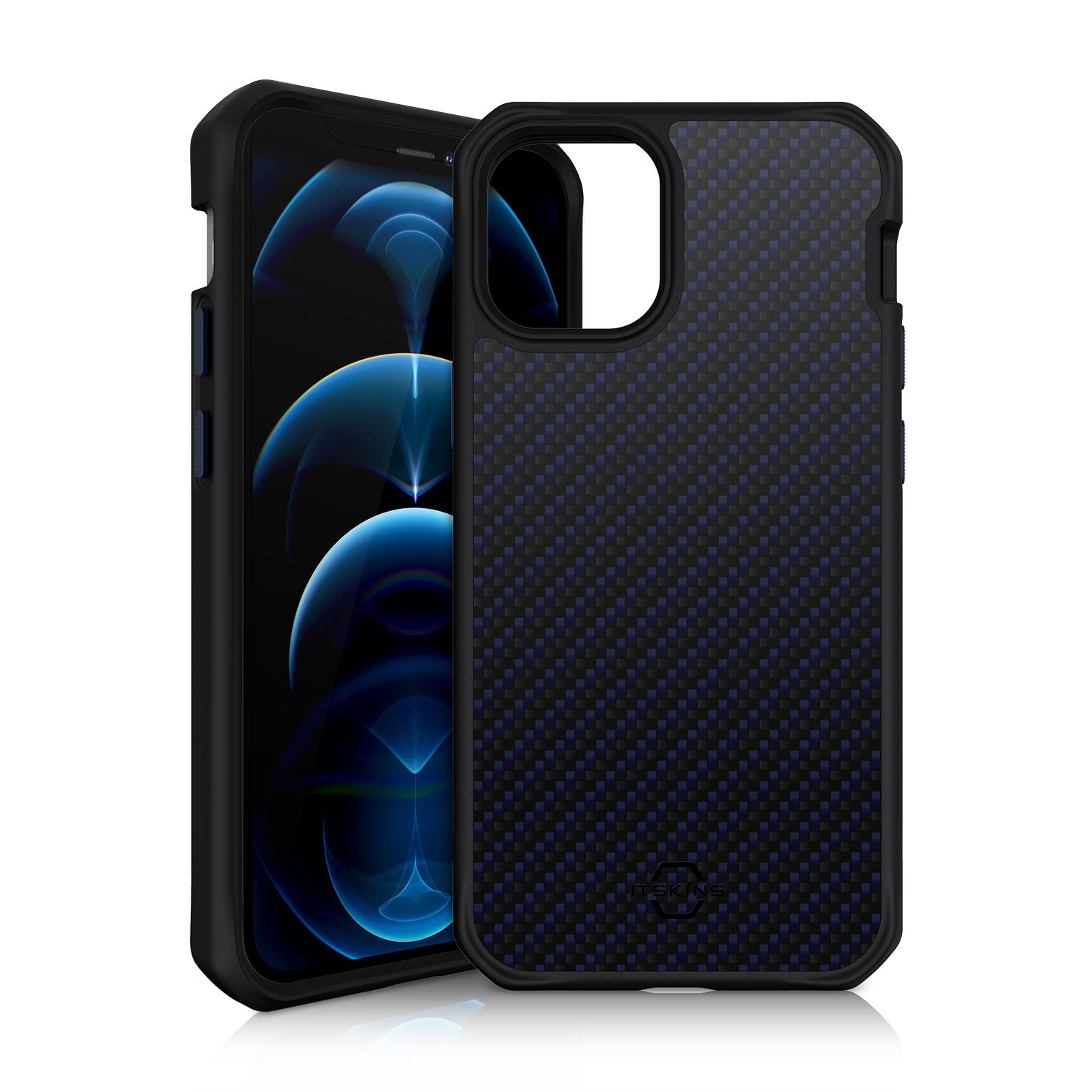 ITSKINS Hybrid Carbon for iPhone 12/12 Pro Case
