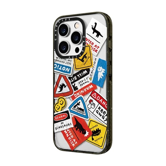 Casetify "Beware of Dinosaurs" Impact Case iPhone 14 Plus / 14 Pro / 14 Pro Max