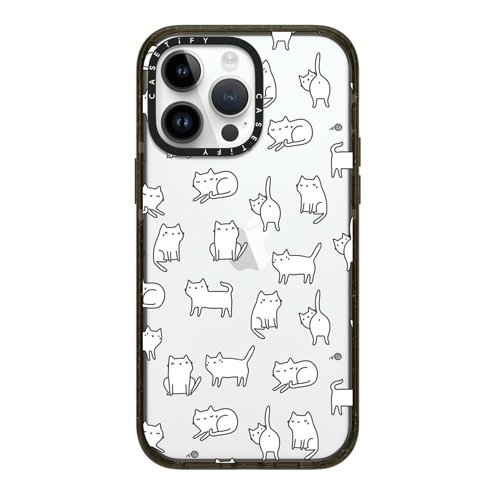 CASETiFY iphone15pro cute cat ケース CASETiFY Magsafe Impact Case for iPhone 15 Pro Max - Huat