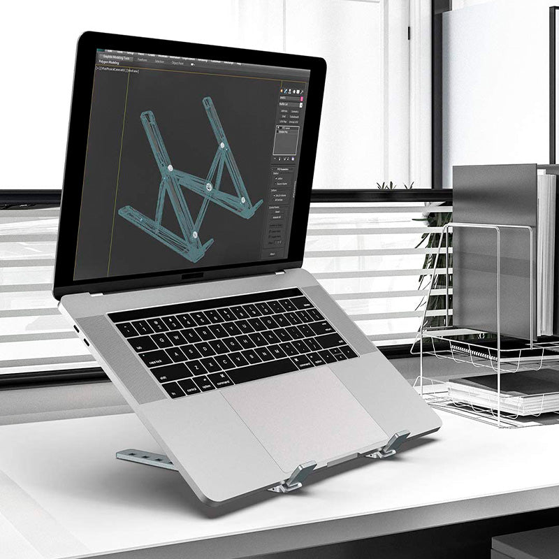 Mono Dsign Aluminium Enhanced Stability Foldable XL Laptop Stand
