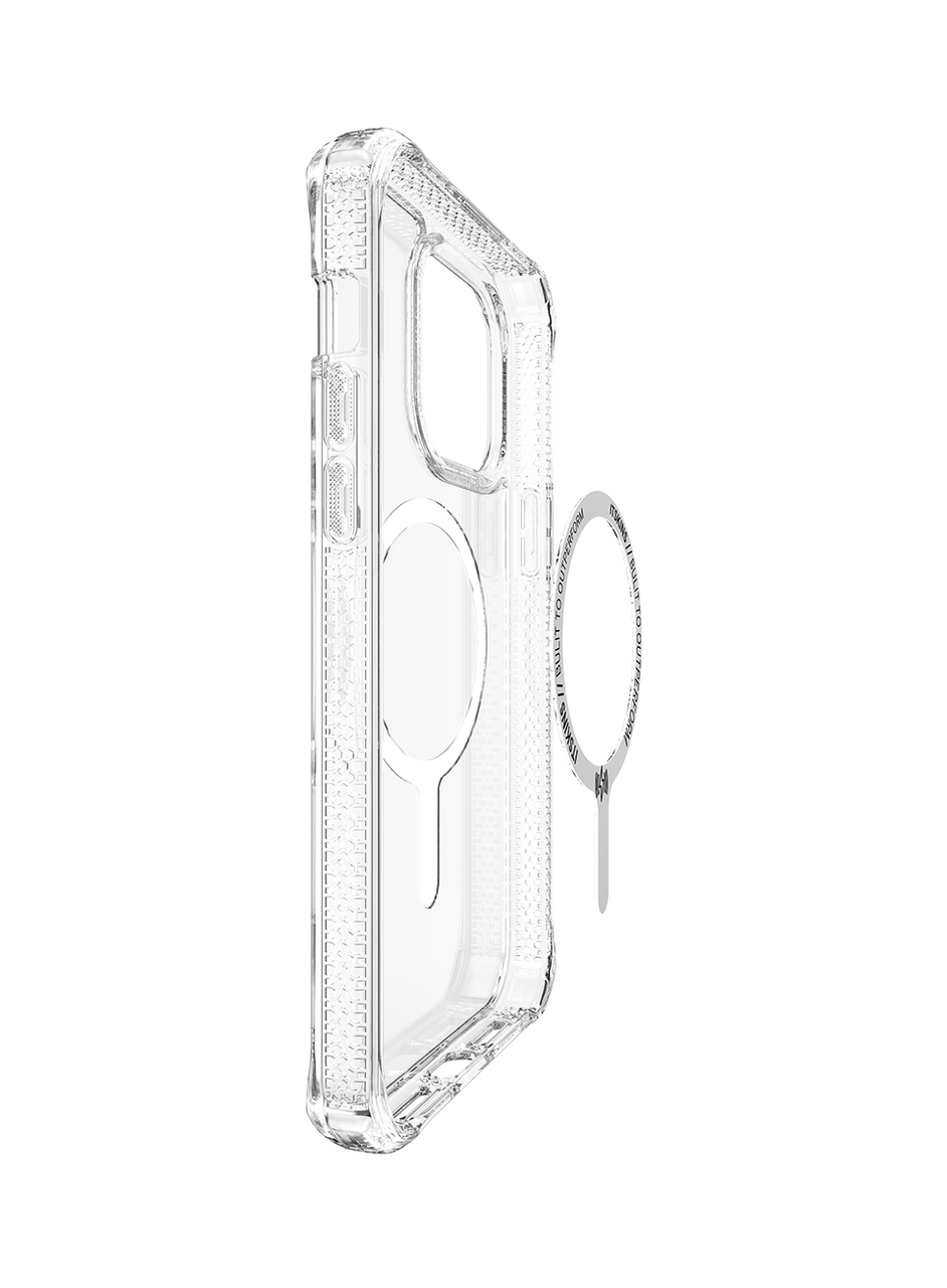 ITSKINS Hybrid R Clear (MagSafe Compatible) for iPhone 14 / 14 Pro / 14 Plus / 14 Pro Max - Transparent