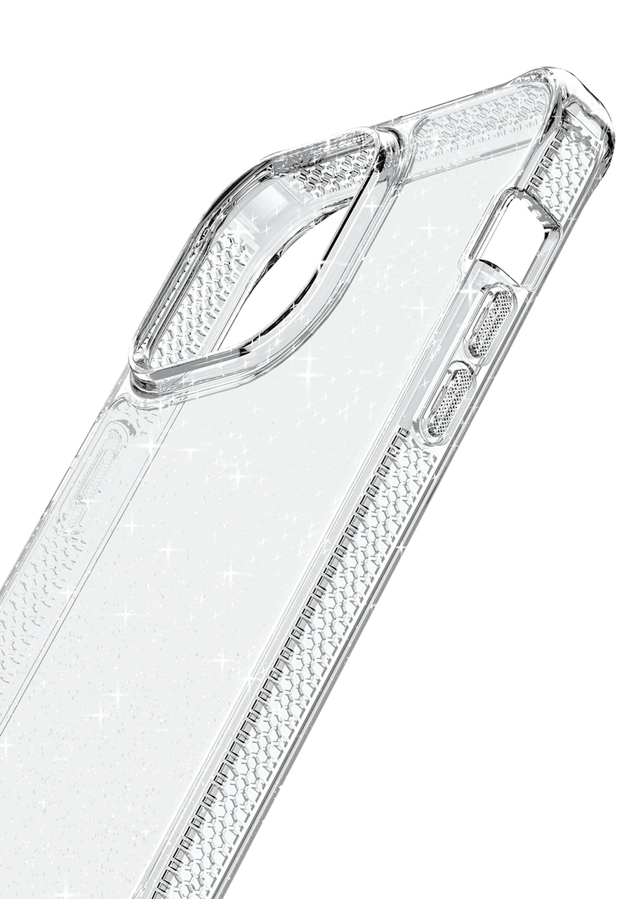 ITSKINS Hybrid R Spark For iPhone 14/13 / 14 Pro / 14 Plus / 14 Pro Max - Transparent