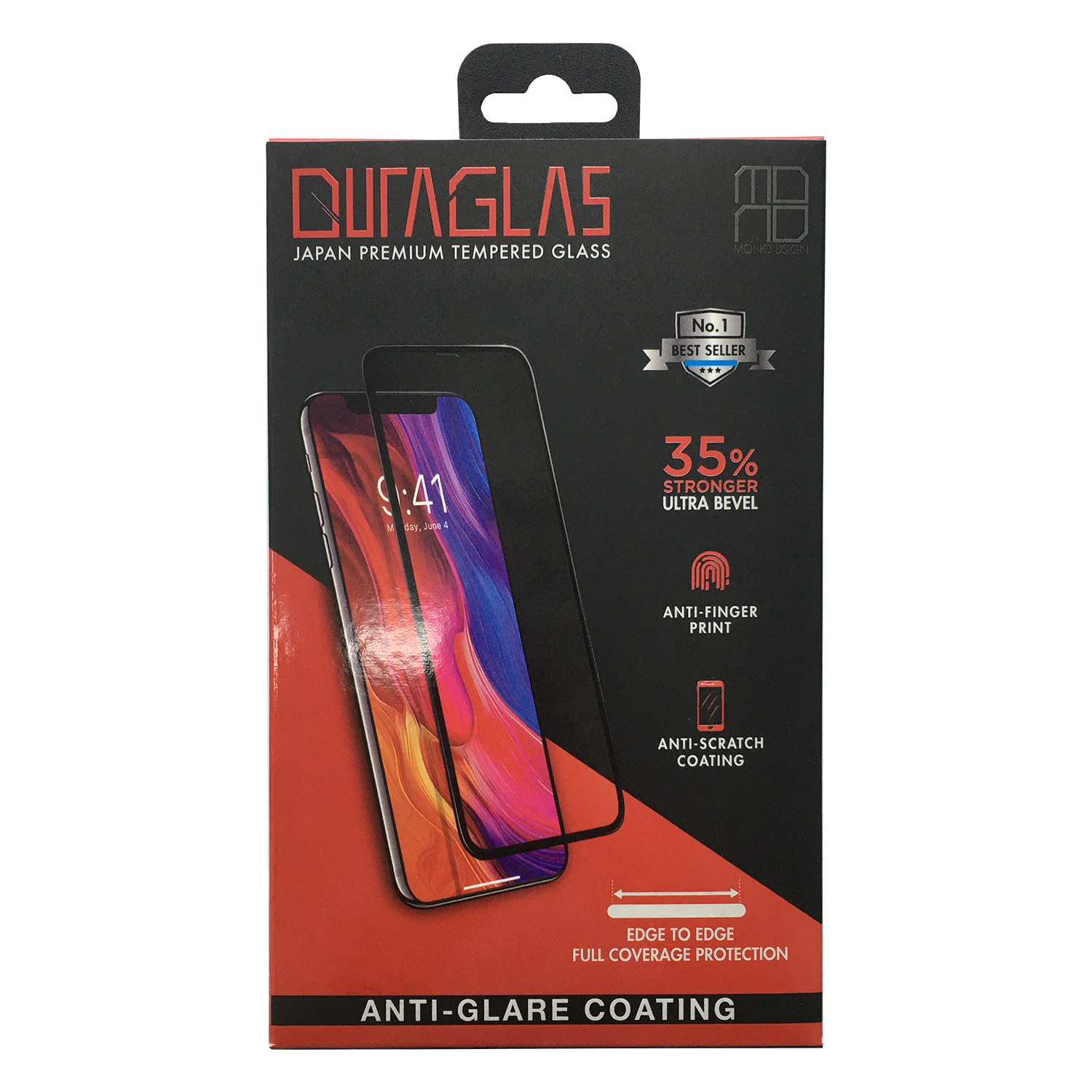 MONO Duraglas Anti-Glare Coating Full Coverage for iPhone 12 mini