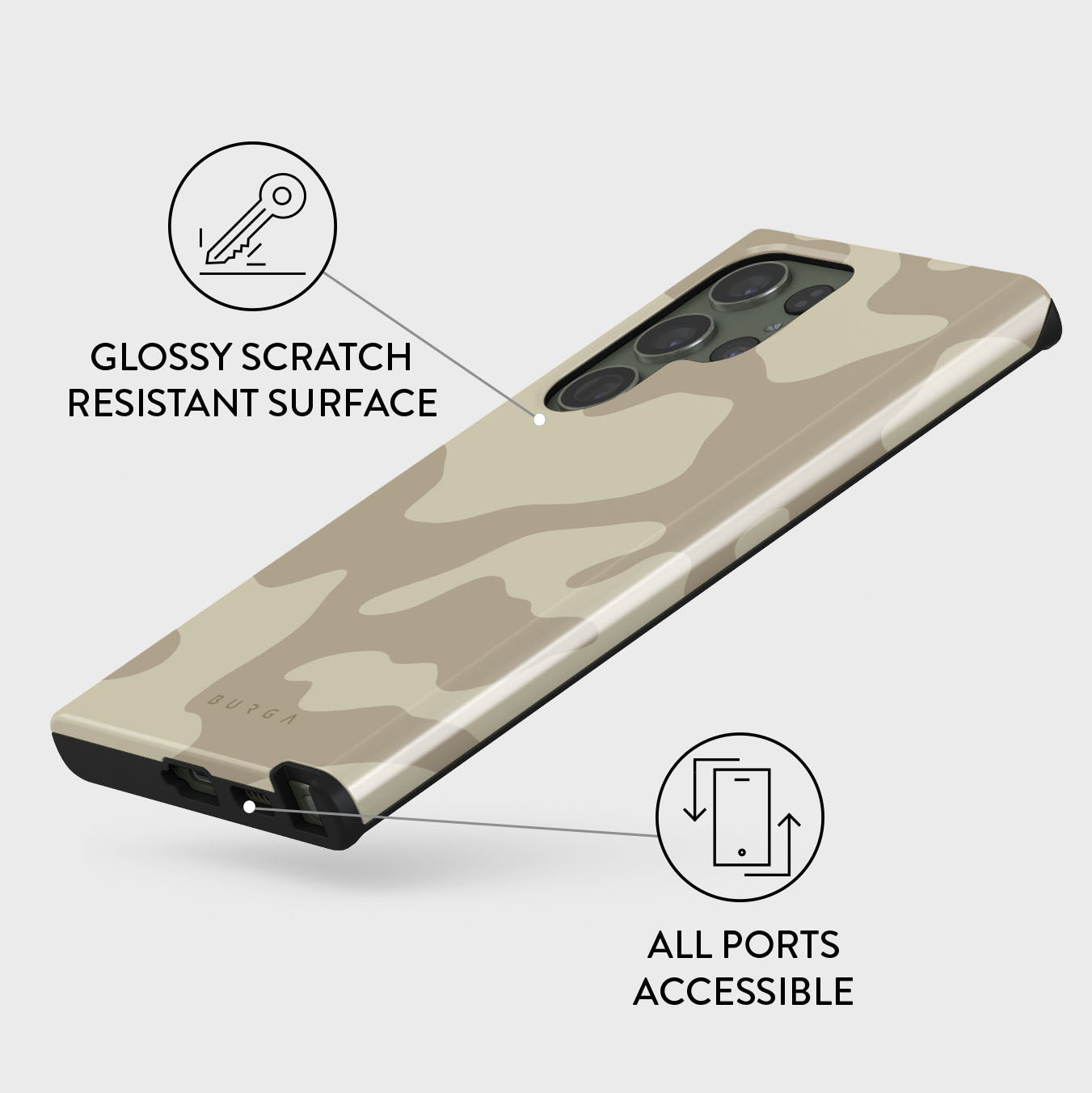 Burga Dune - Samsung Galaxy S23 Plus / Ultra Tough Case