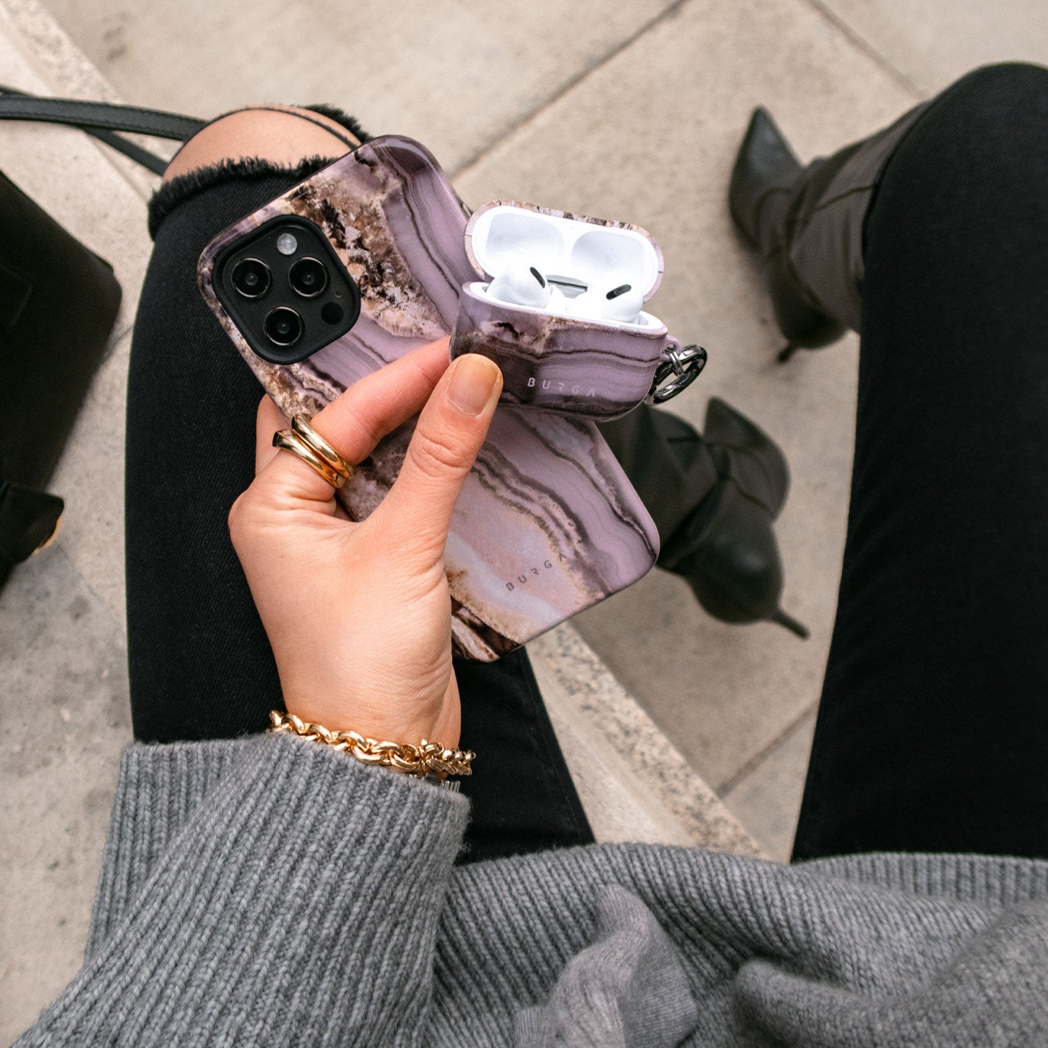 BURGA Golden Taupe - Samsung S22 Plus / S22 Ultra Tough Phone Cases