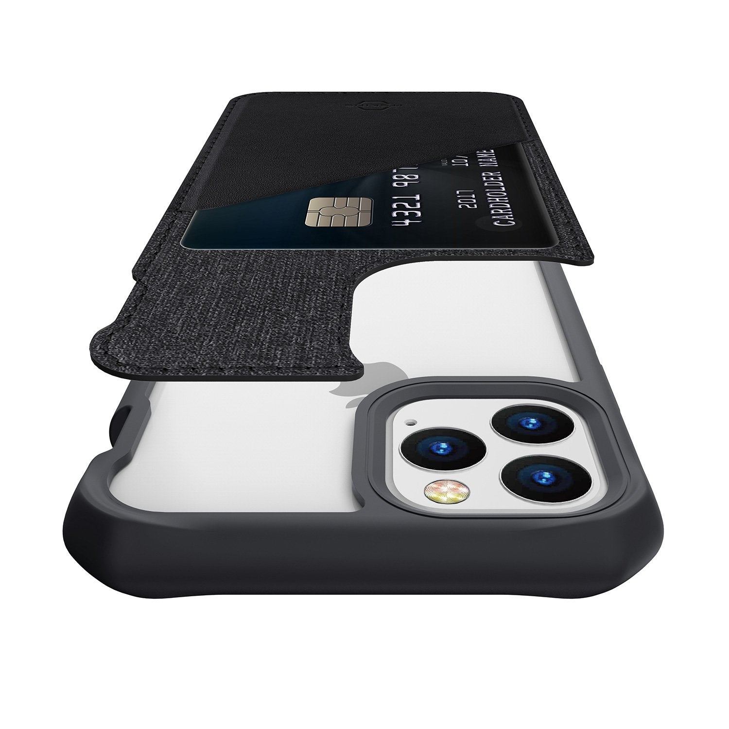 ITSKINS Hybrid Fusion Black & Grey iPhone 11 Pro Max Case