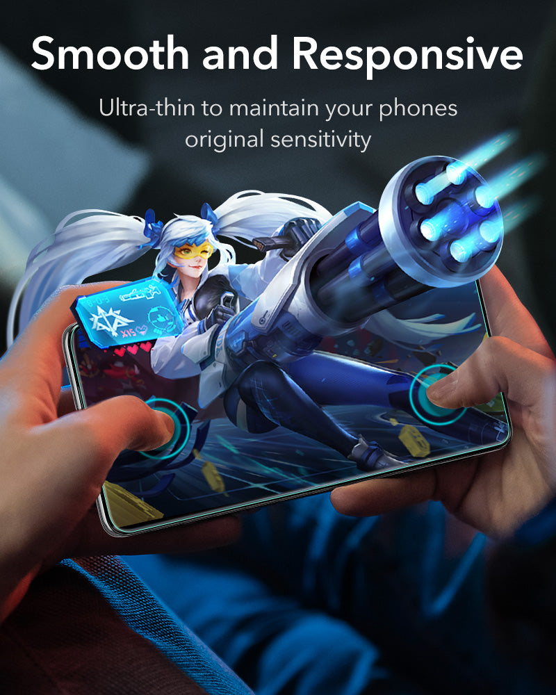 ESR 3pcs Liquid Skin Full-Coverage Screen Protectors for Samsung S22 / S22 Plus / S22 Ultra