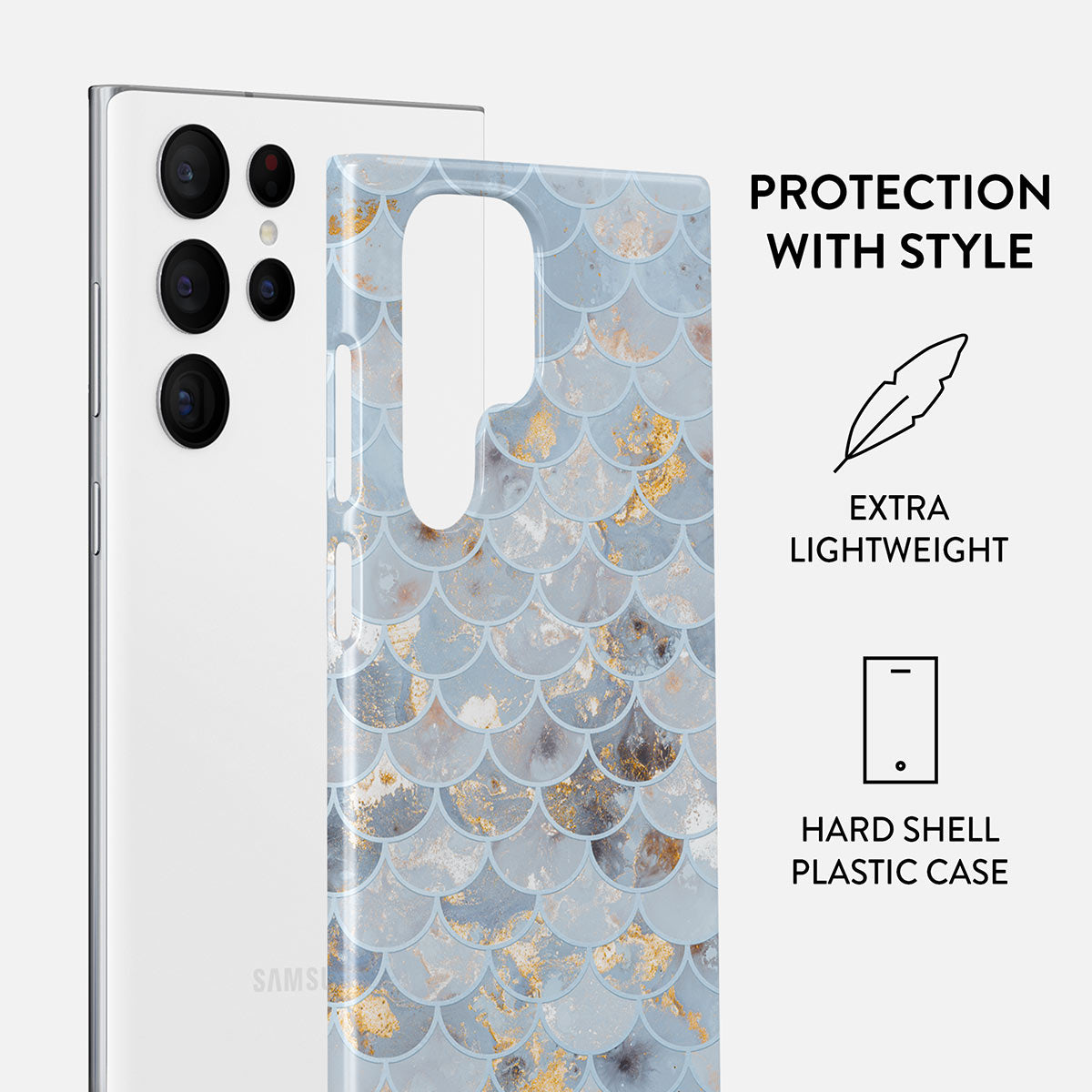 BURGA Mermaid Skin - Samsung S22 Plus / S22 Ultra Tough Phone Cases