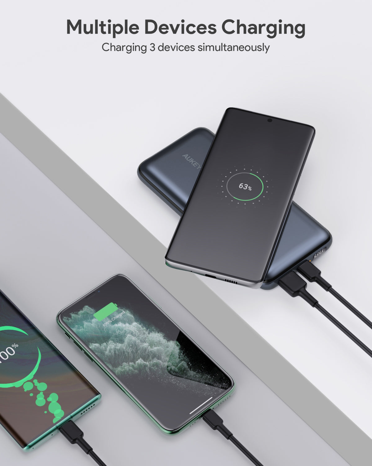 AUKEY PB-WL03 20,000mAh PD22.5W Wireless Power Bank PD