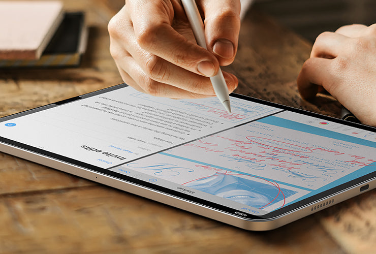 ESR 1pc Paper-Feel Magnetic Screen Protector for iPad 10th Gen/iPad Air 5/4/iPad Pro 11/12.9 (2018/2020/2021/2022)