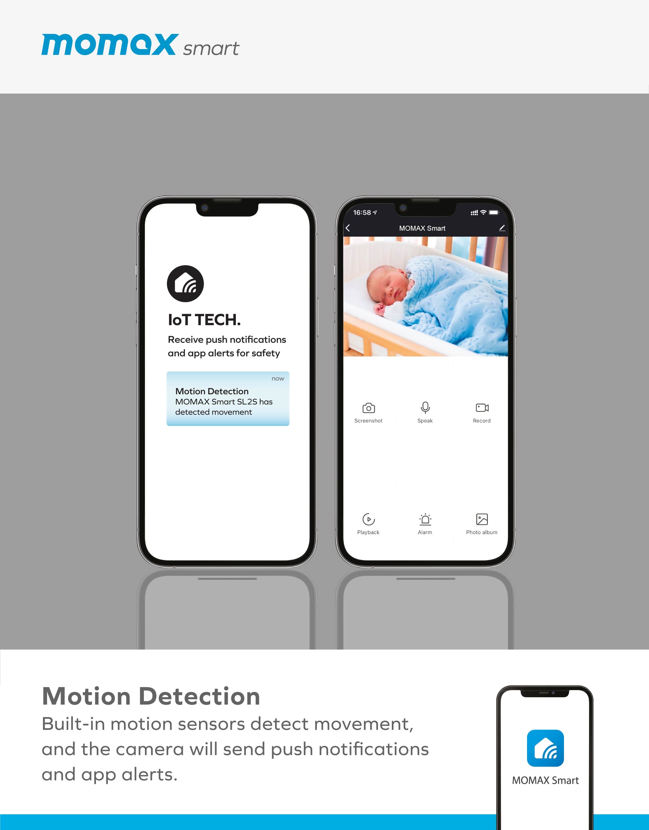 Momax Smart Eye IoT Rotatable IP Camera