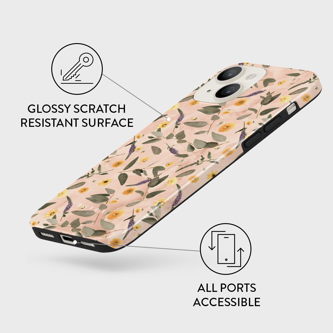Burga Sunday Brunch - iPhone 13 / 13 Pro / 13 Pro Max Tough Phone Cases
