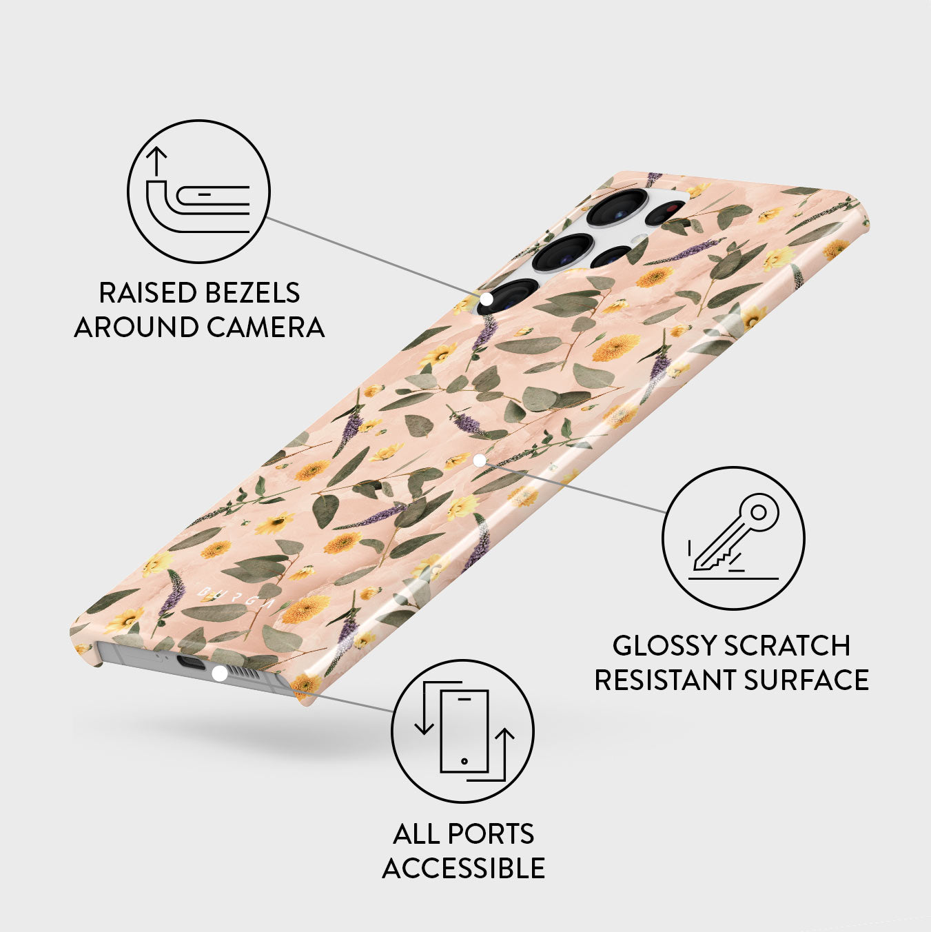 BURGA Sunday Brunch - Samsung S22 Plus / S22 Ultra Tough Phone Cases