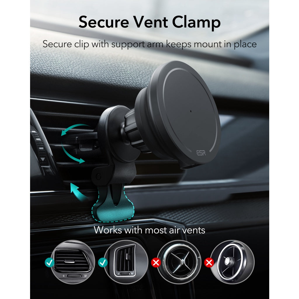 ESR HaloLock Shift Wireless Car Charger