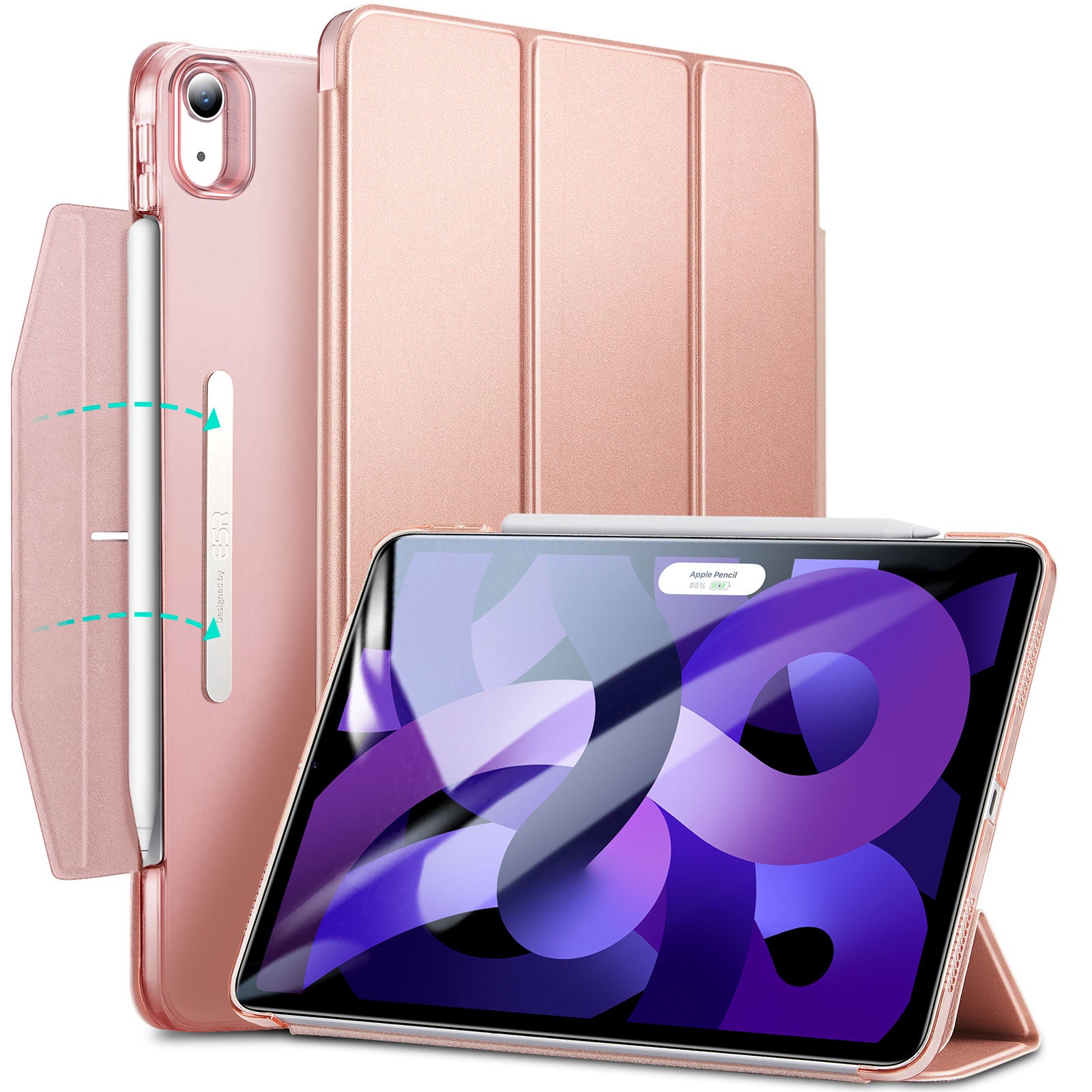 ESR Ascend Trifold Smart Case for iPad Mini 6 / iPad Air 4/5 / iPad 7/8/9