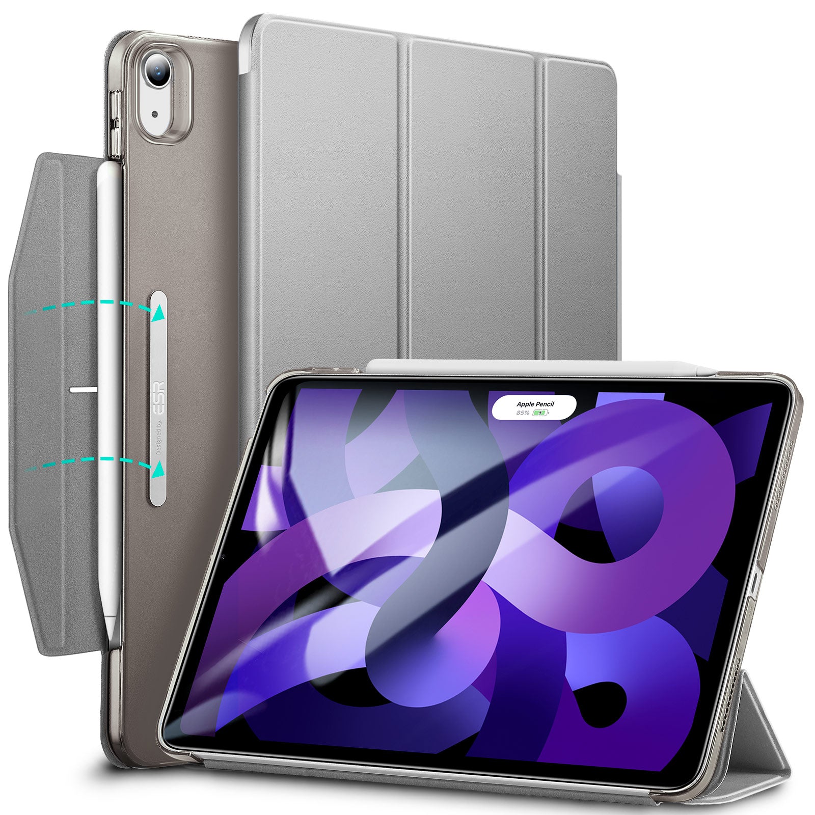 ESR Ascend Trifold Smart Case for iPad Mini 6 / iPad Air 4/5 / iPad 7/8/9
