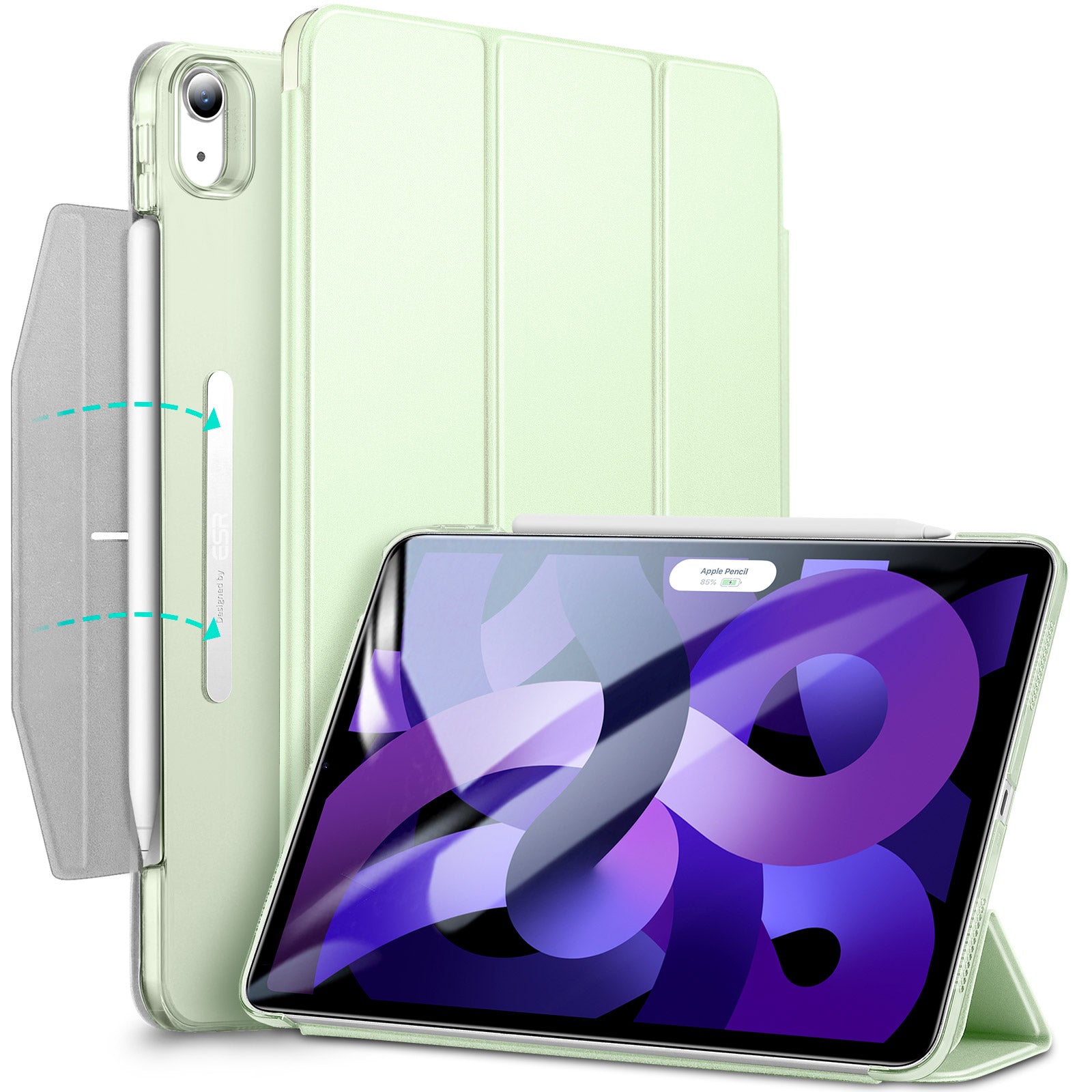 ESR Ascend Trifold Smart Case for iPad Mini 6 / iPad Air 4/5 / iPad 7/8/9