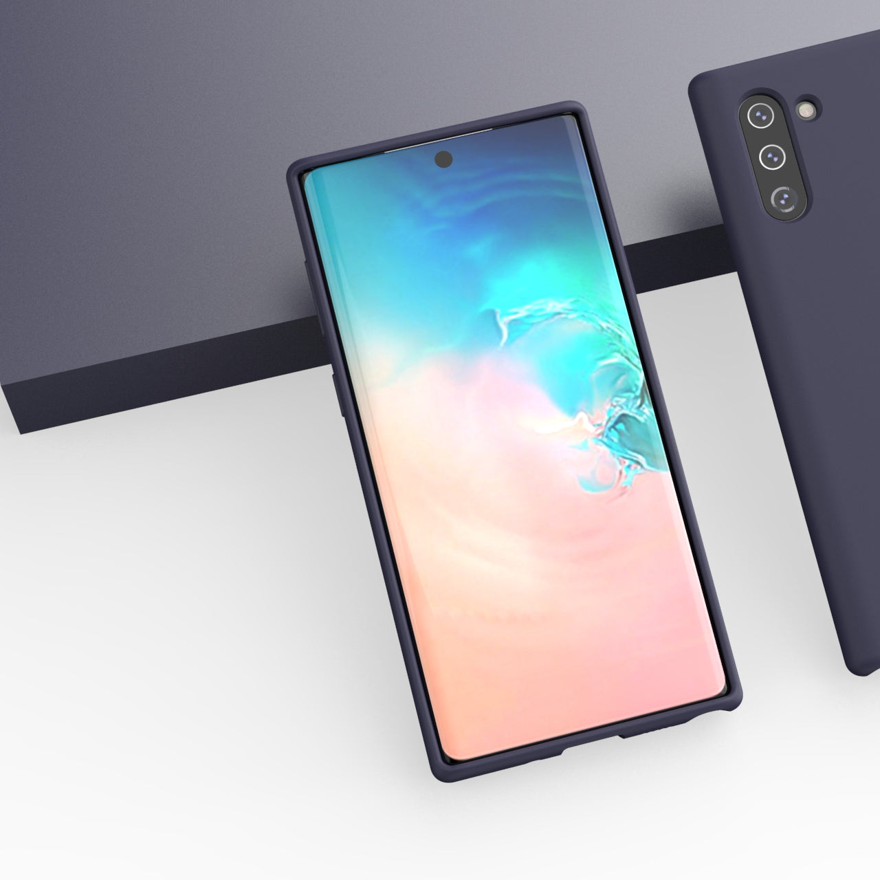 Silicon Liquid Silicone Galaxy Note 10 Case