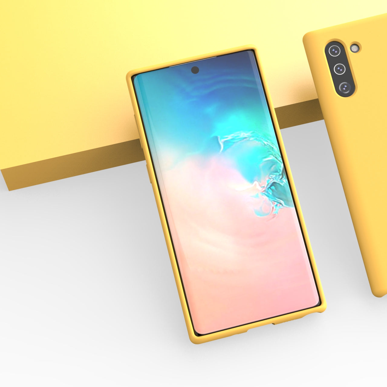 Silicon Liquid Silicone Galaxy Note 10 Case