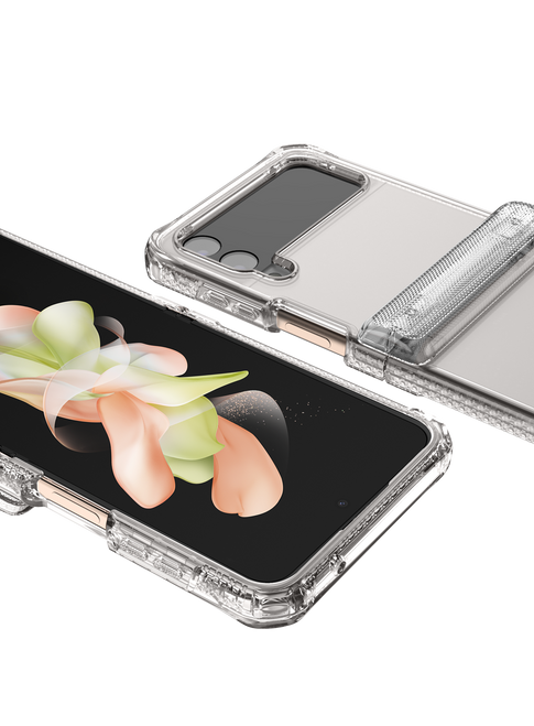 ITSKINS Supreme R Hinge for Samsung Galaxy Z Flip4 - Clear