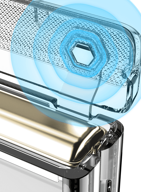 ITSKINS Supreme R Hinge with Pen Holder for Galaxy Z Fold 4 - Clear