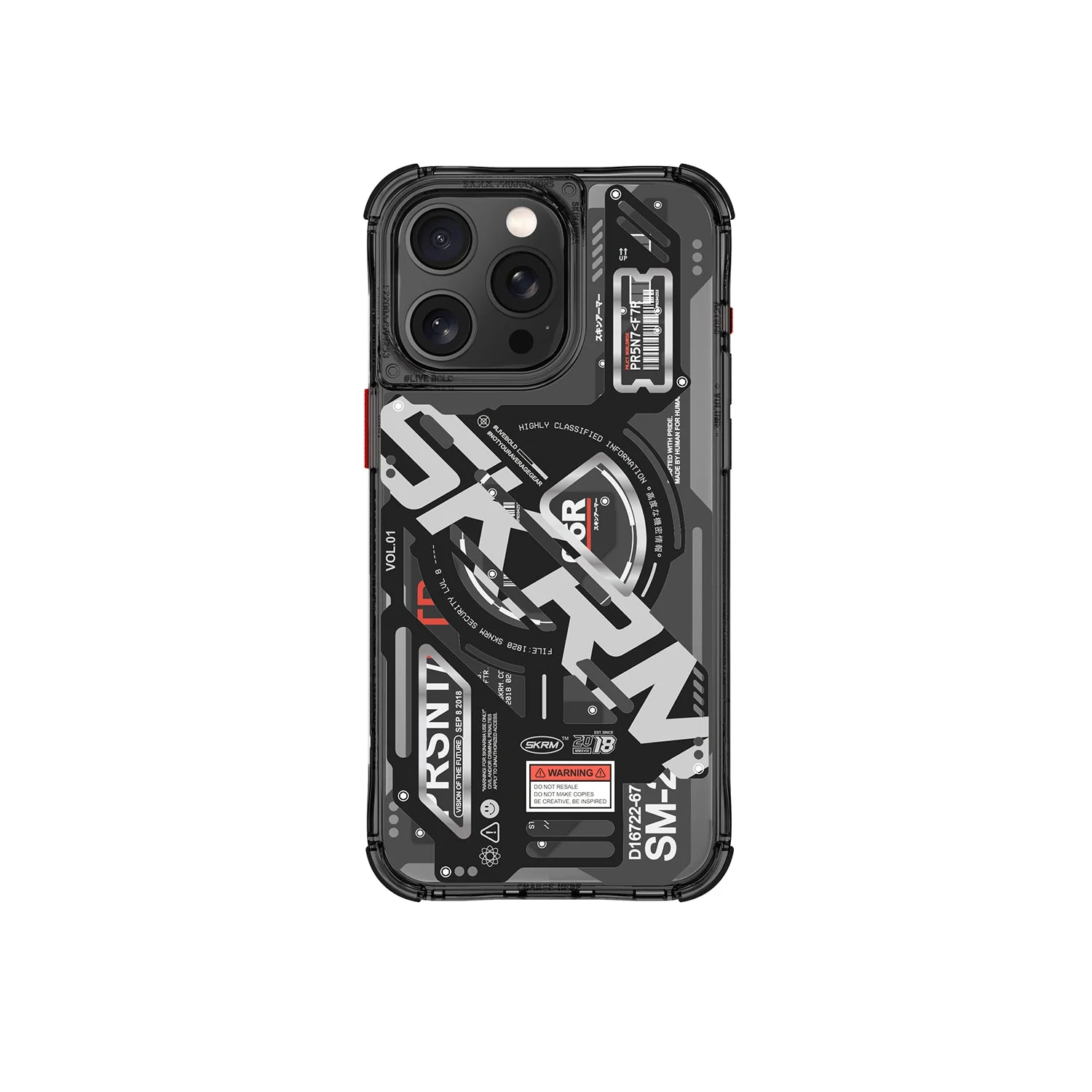 Skinarma iPhone 15 Pro Ekho Mag-Charge Back Case