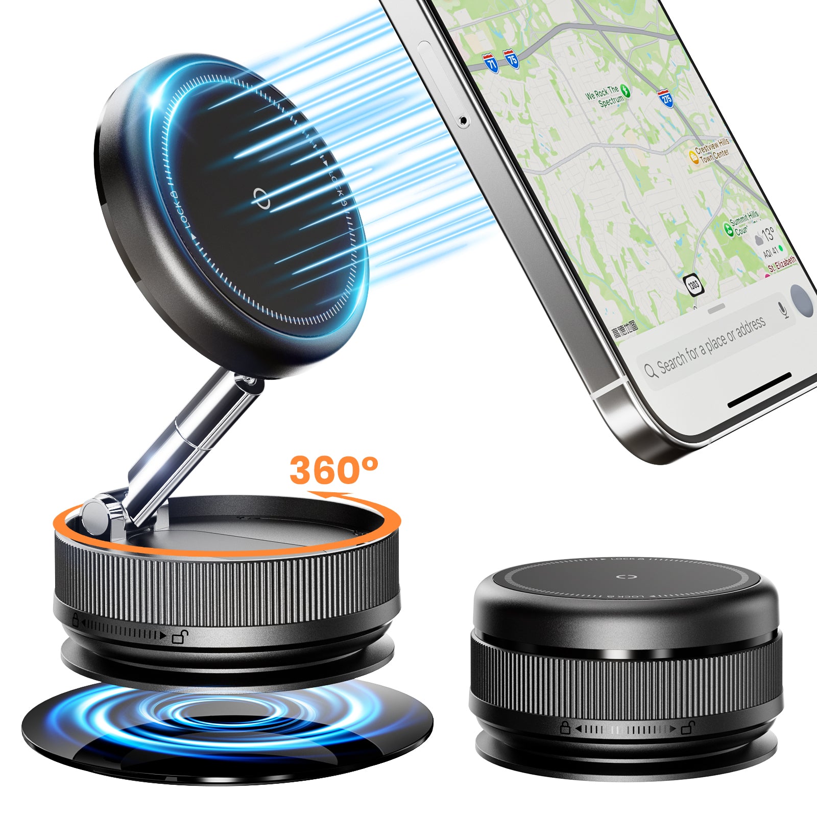 Mono Dsign Magsafe Vacuum Magnetic Phone Holder