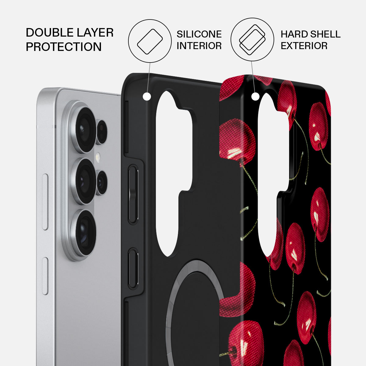 BURGA Samsung Galaxy S26 Ultra Cherrybomb Tough MagSafe Case