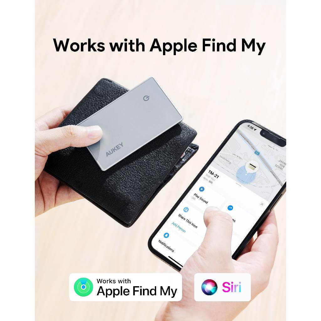 Aukey TM-21 Track Mate 3 Smart Bluetooth Tracker