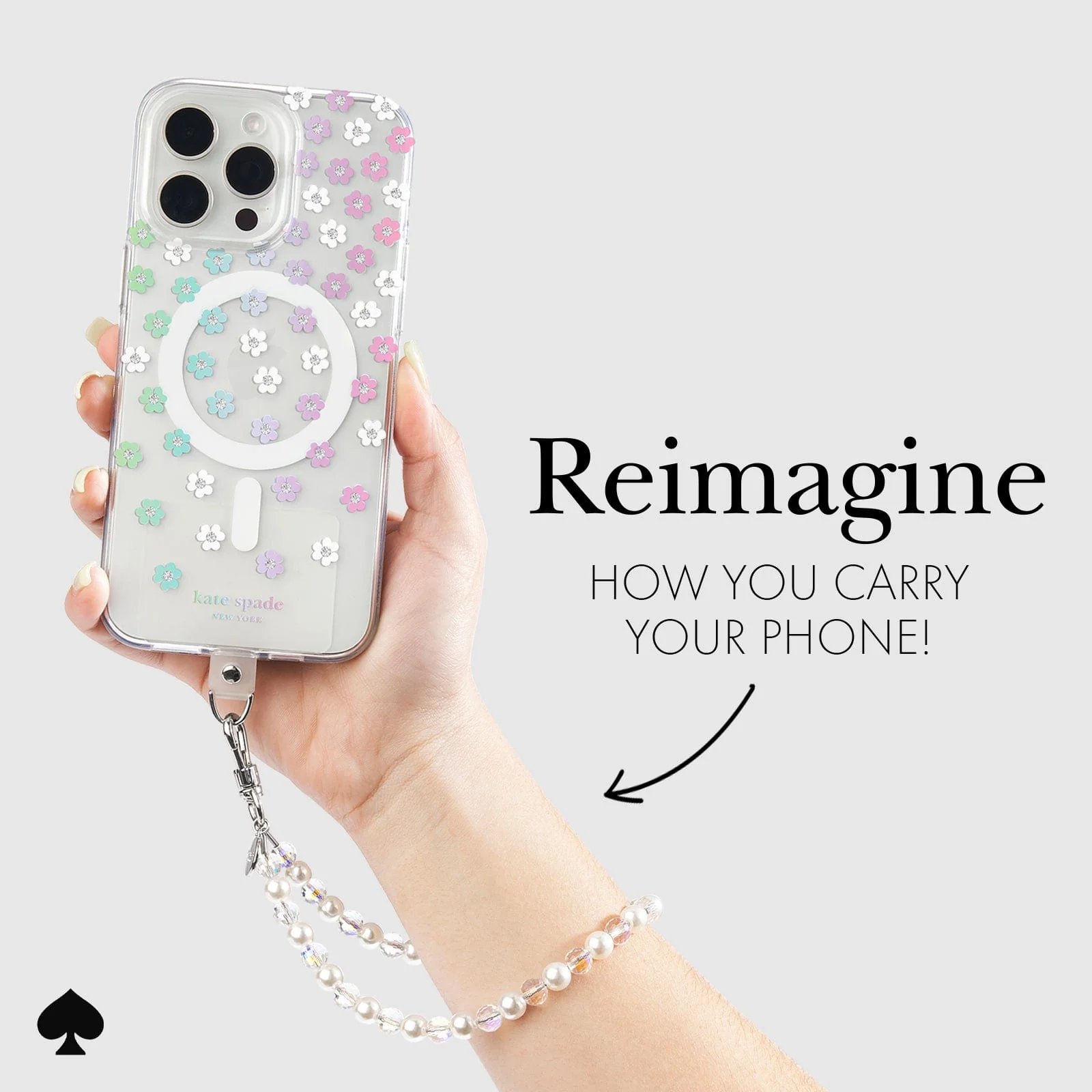 Kate Spade Phone Charm - Rock Candy