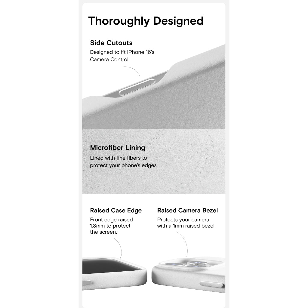 MOFT Snap Case MOVAS™ Leather for iPhone 16 / 16 Plus / 16 Pro / 16 Pro Max - MagSafe Compatible