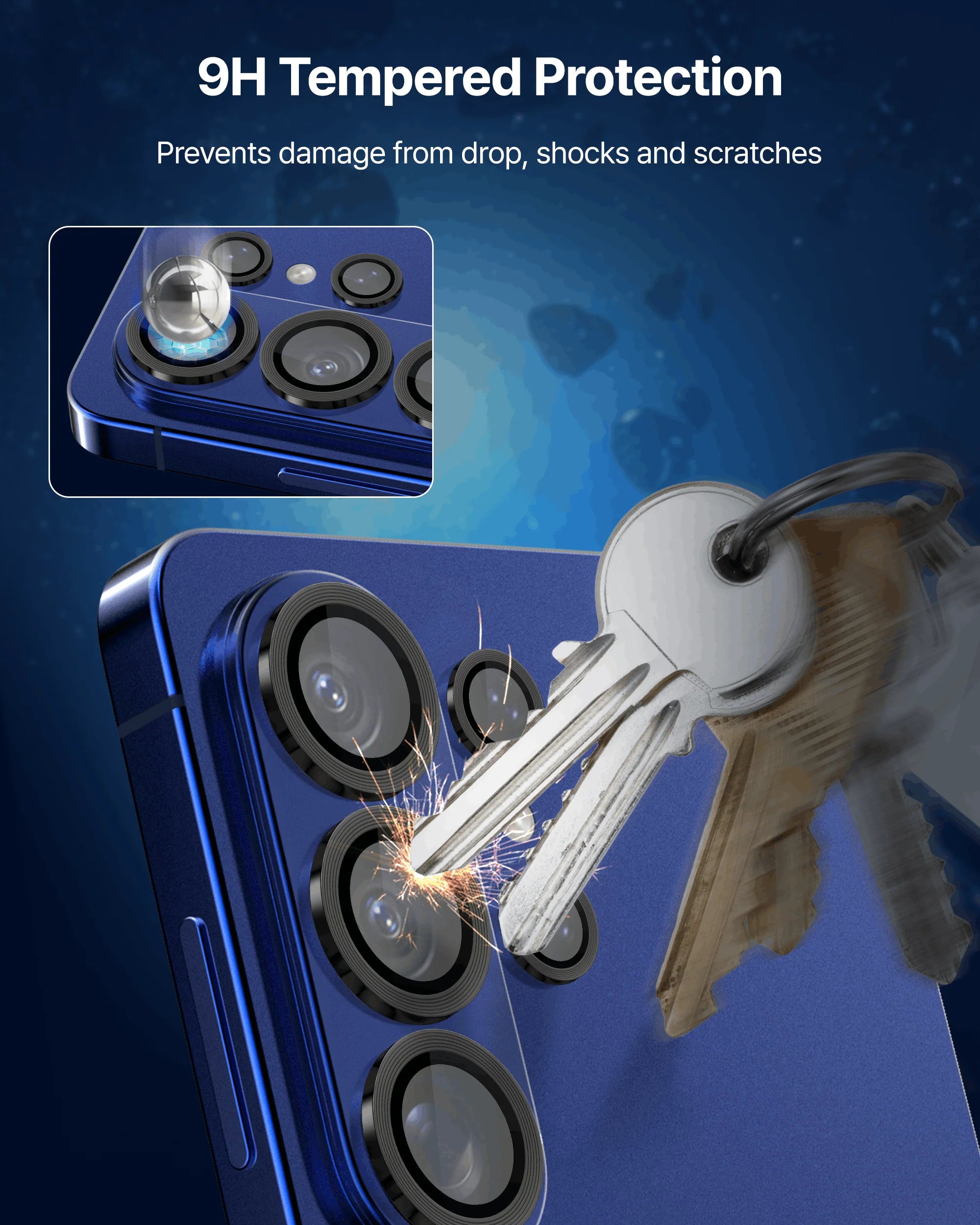 Whitestone CLenZ Glass for S26 | S26 plus | S26 Ultra Camera Protector