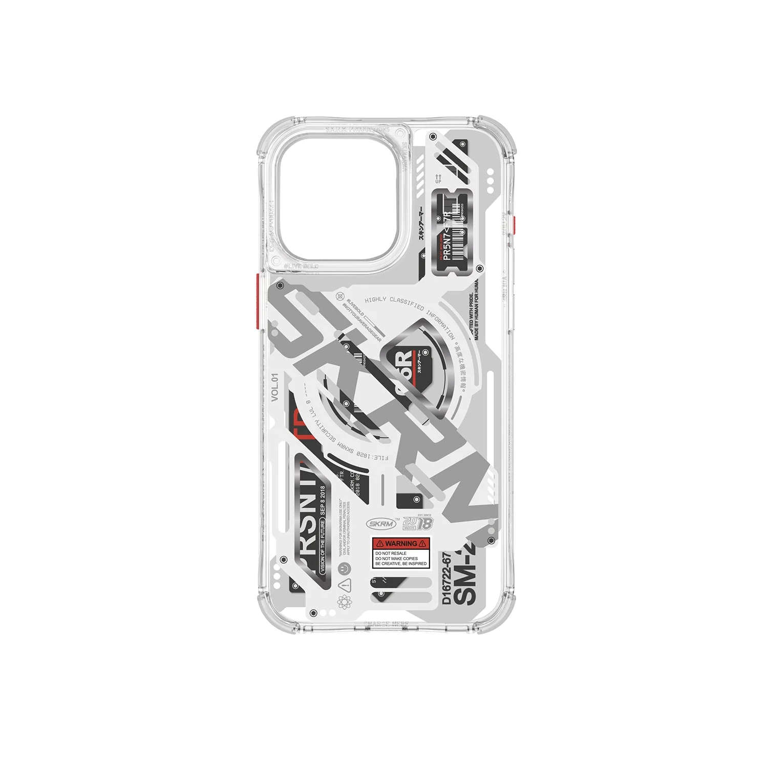 Skinarma iPhone 15 Pro Ekho Mag-Charge Back Case