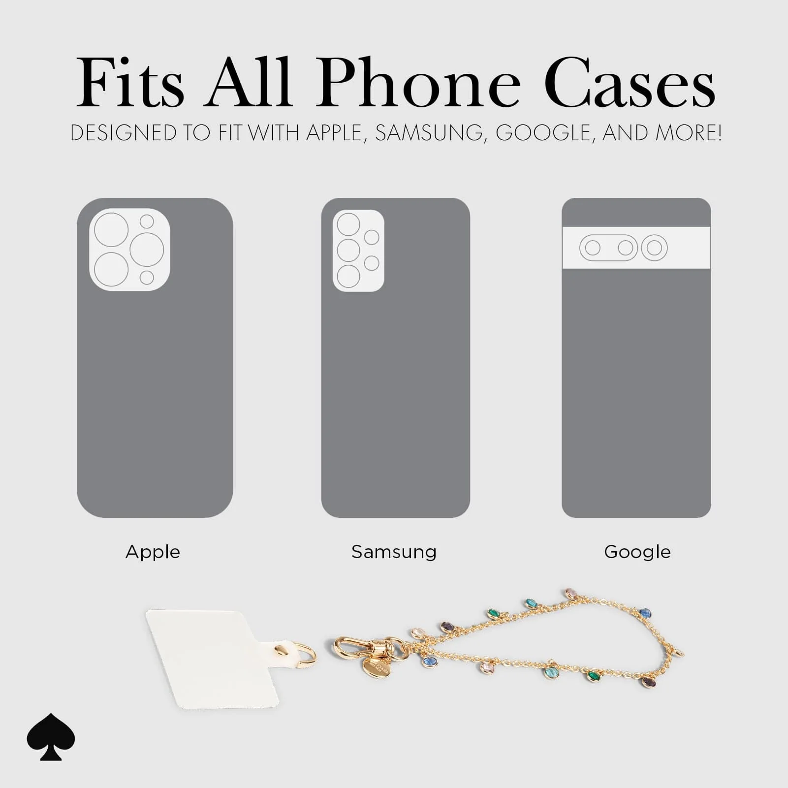 Kate Spade Phone Charm - High Shine