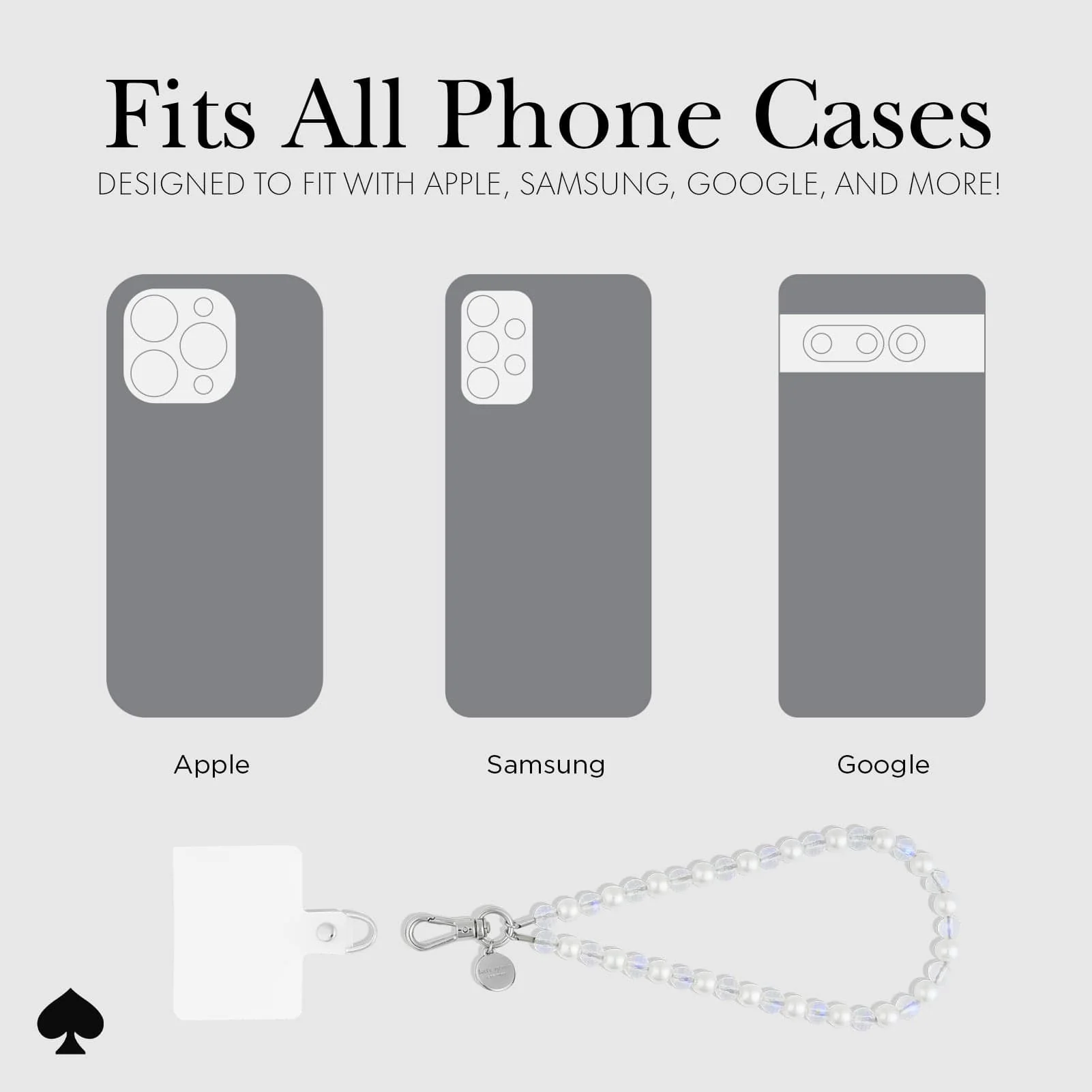 Kate Spade Phone Charm - Rock Candy