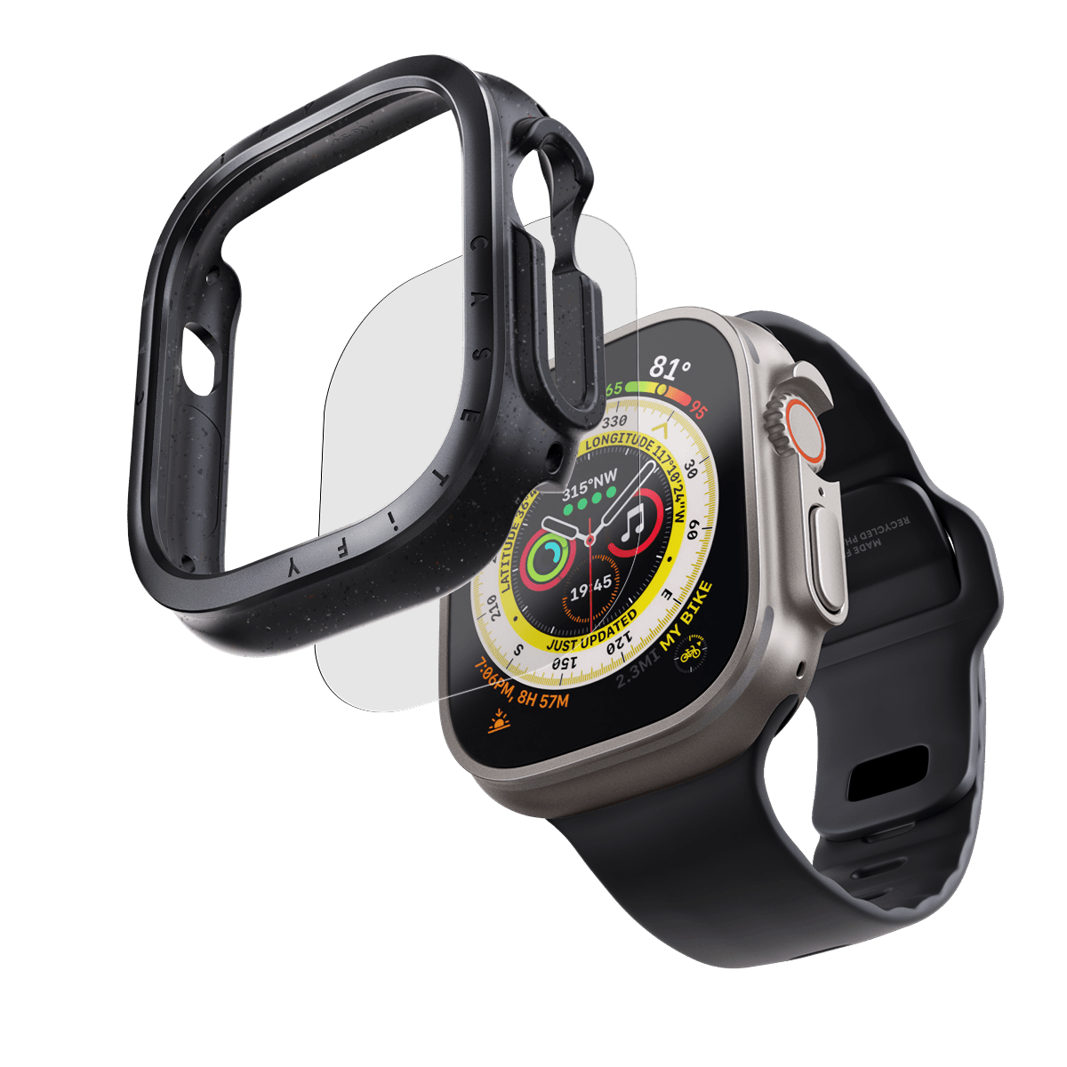 CASETiFY Apple Watch Metallic Impact-Case 49mm