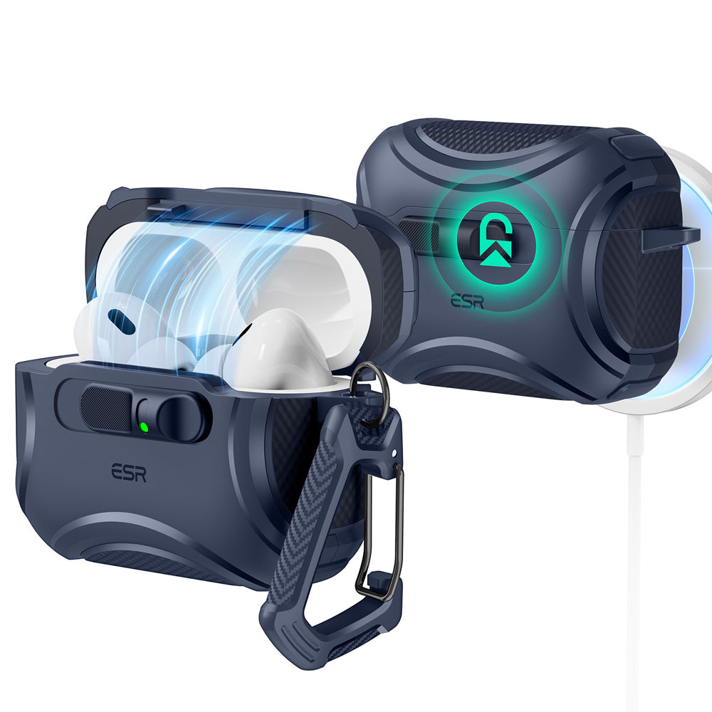 ESR AirPods Pro 3 Cyber Armor FlickLock Case (HaloLock)