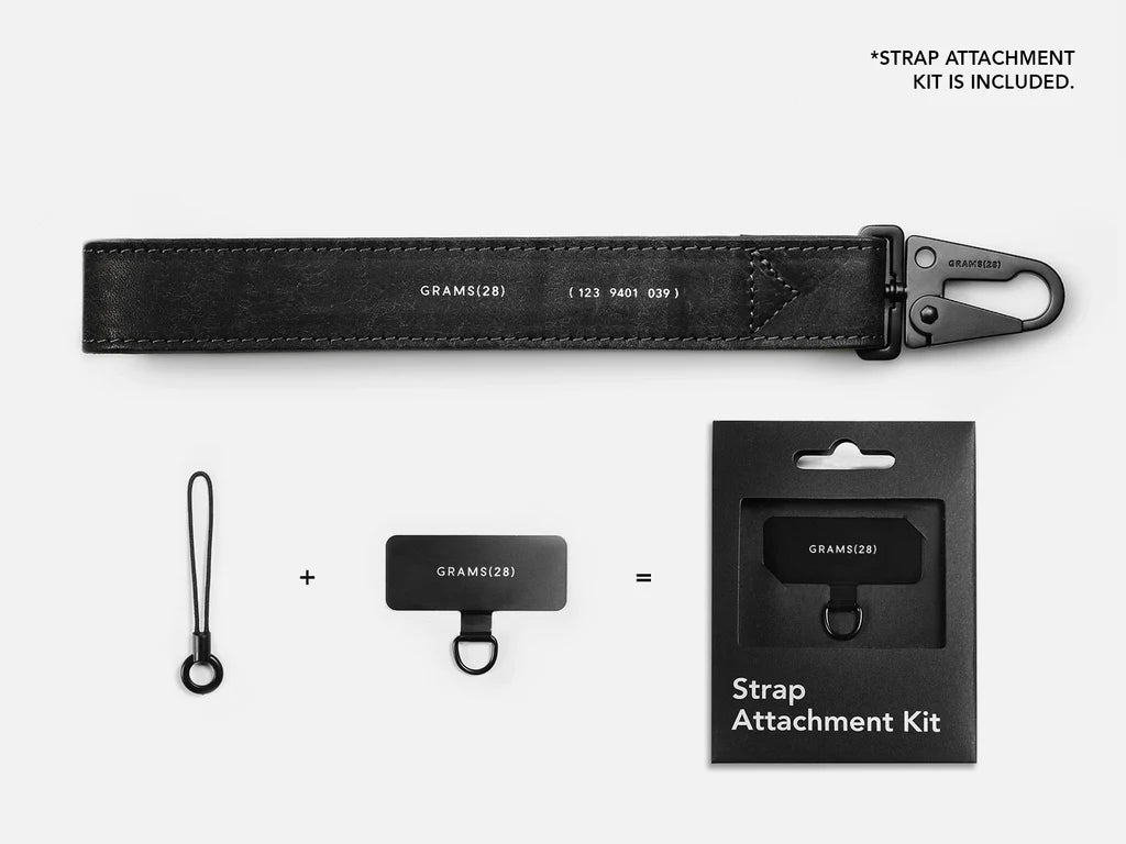 Grams(28) 123 Wrist Leather Strap