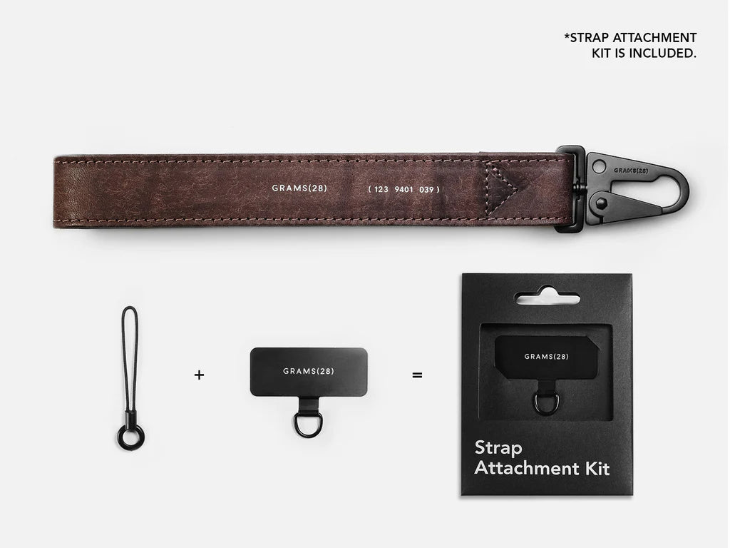 Grams(28) 123 Wrist Leather Strap