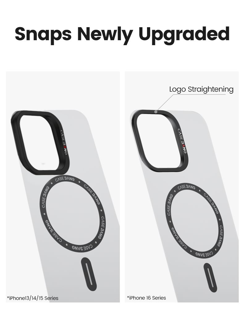 CASEBANG ImagiSnap Snap-On Base Case for iPhone 17 - 15 Series
