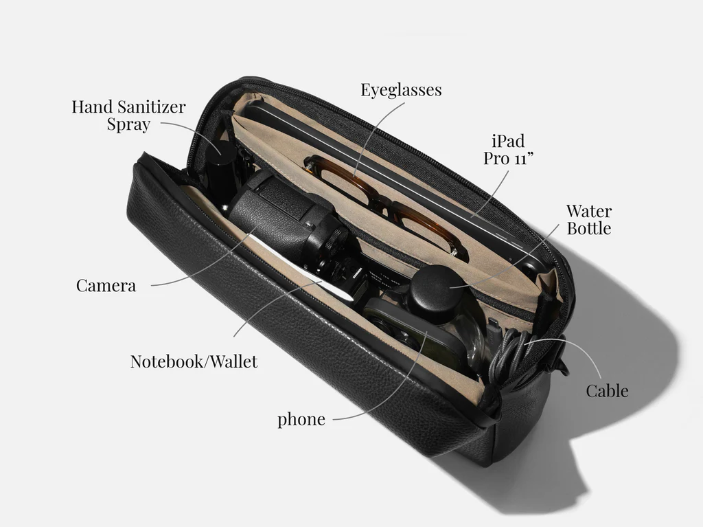 Grams(28) 154 City Pack Leather Sling Bag