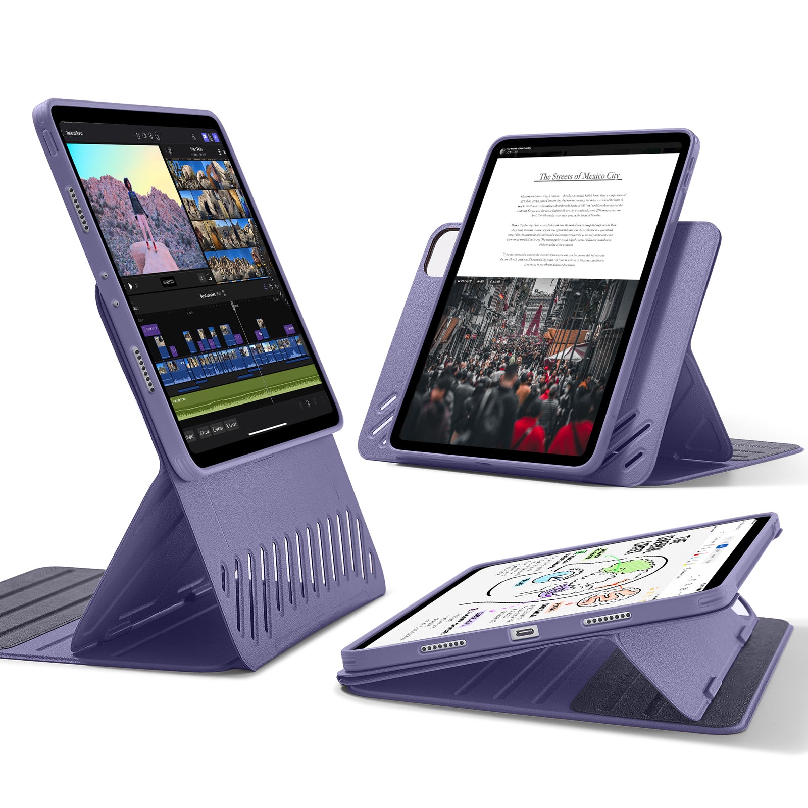 ESR iPad Pro 11 (2024) Shift Magnetic Stand Case