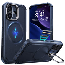 Load image into Gallery viewer, ESR iPhone 17 Series Cyber Tough MagSafe Case with Stash Stand (Camera Control)

