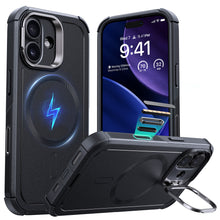 Load image into Gallery viewer, ESR iPhone 17 Series Cyber Tough MagSafe Case with Stash Stand (Camera Control)
