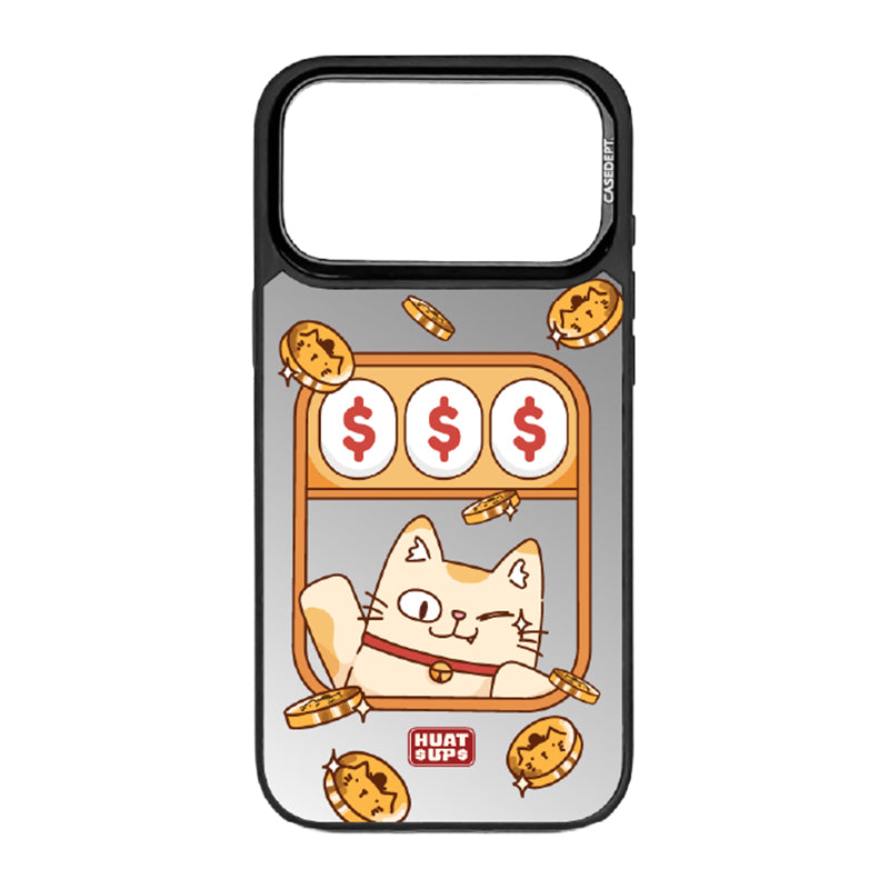 CaseDept. iPhone 17 Pro | 17 Pro Max Mirror Case - Black Huat Up Jackpot