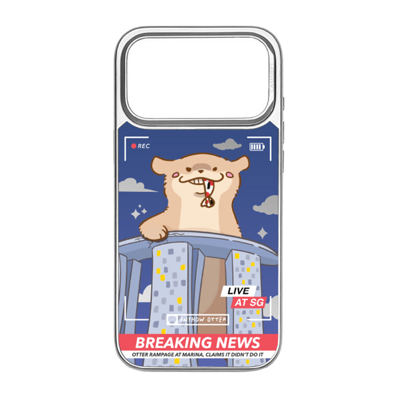 CaseDept. iPhone 17 Pro | 17 Pro Max Mirror Case - Silver Anyhow Otter Marina Rampage