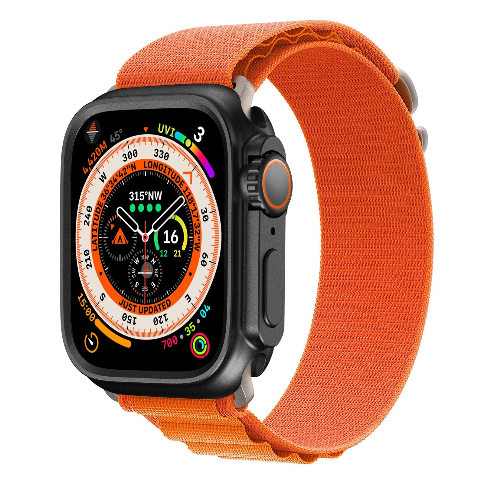 Amband Apple Watch 45mm / 49mm W1 Sport Series Case