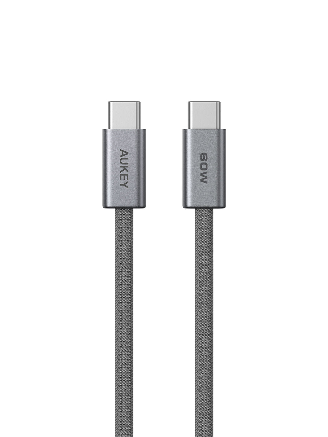 Aukey CB-DCC061/CB-DCC062 Circlet Blink 60W 1m/1.8m DTY Braided USB-C to USB-C Cable