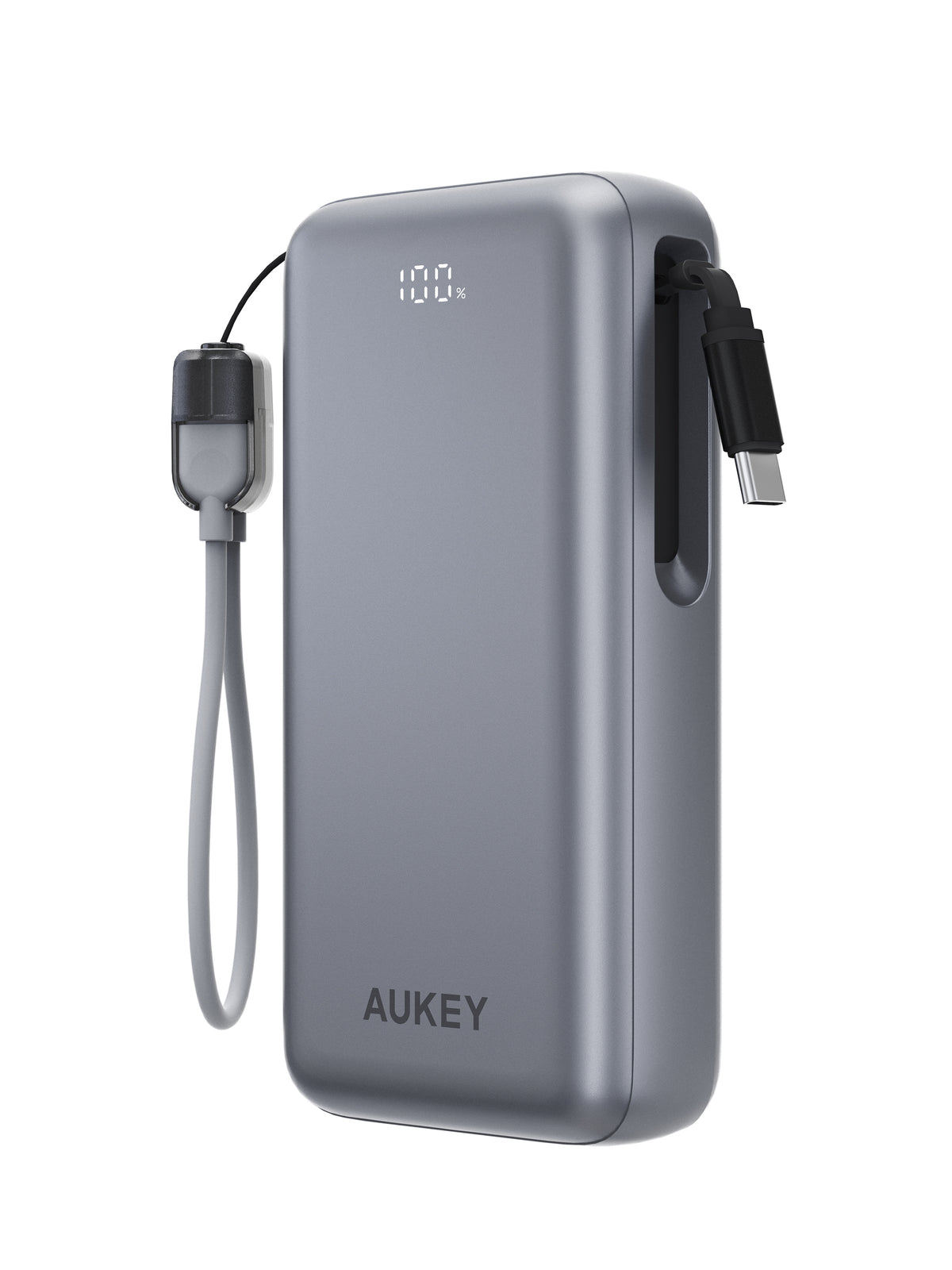 Aukey PB-Y94 Swivel Det 20000mAh 65W Fast Charging Power Bank with Detachable Cable